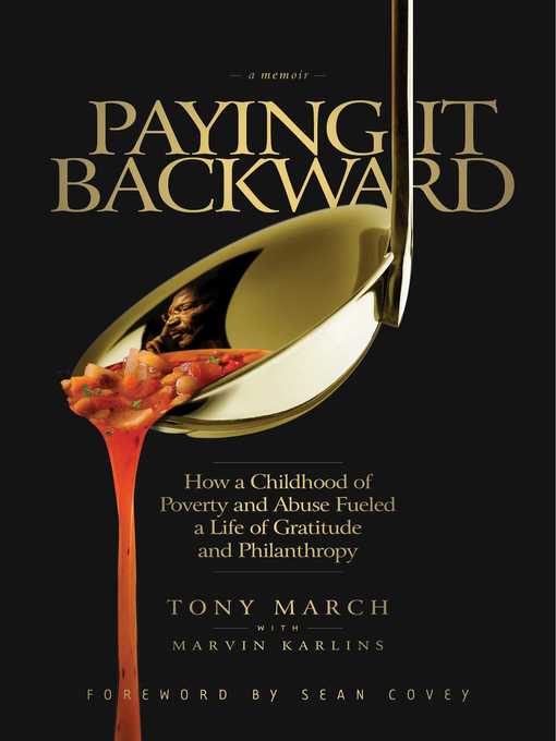 Title details for Paying It Backward by Tony March - Wait list